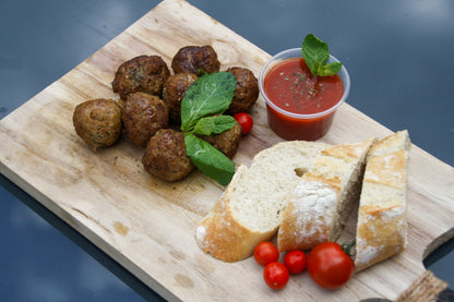 Gehaktballetjes in Griekse tomatensaus [8 stuks]