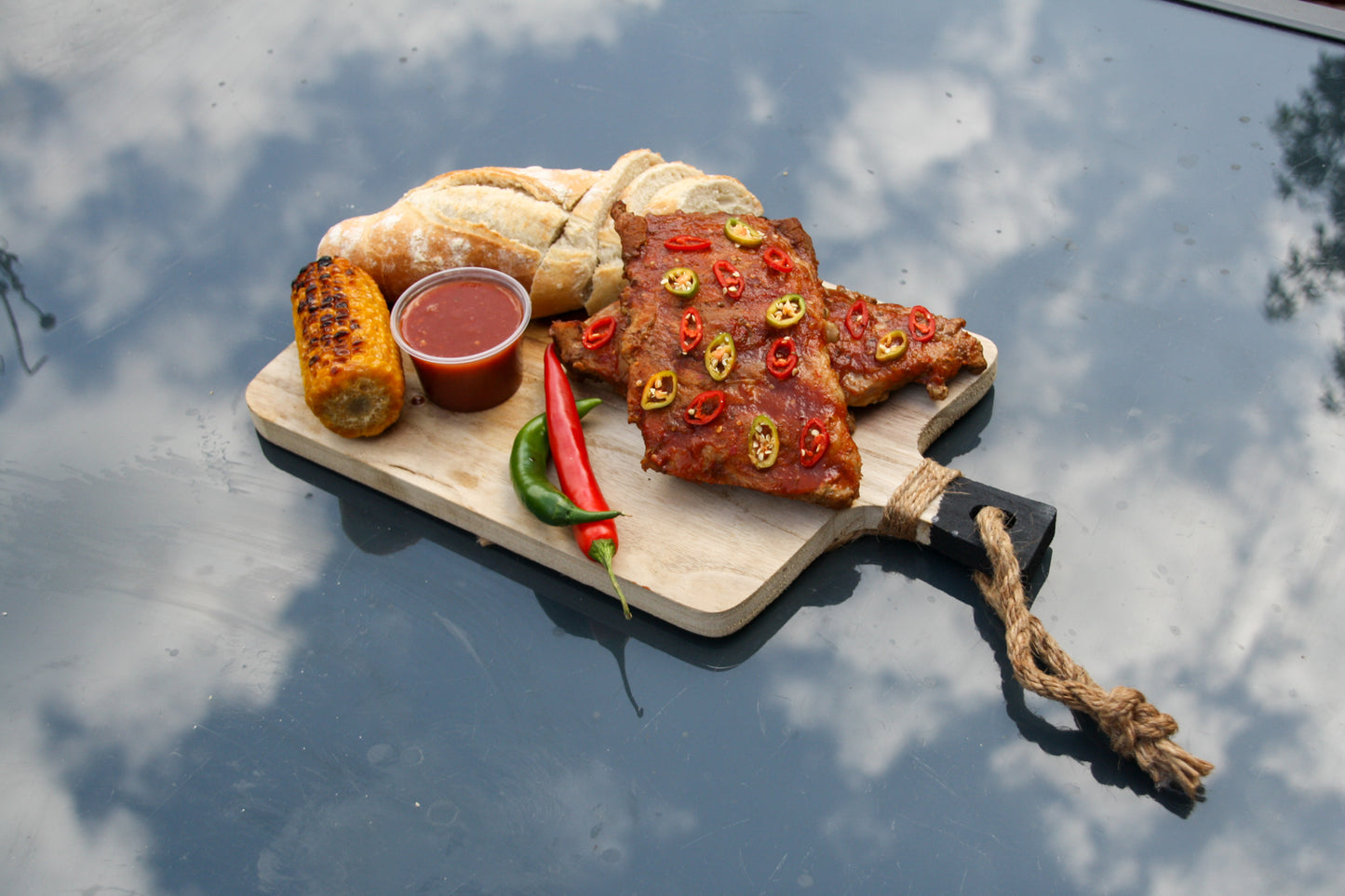 Sparerib Extreme Spicy [18+] incl. extra bakje marinade