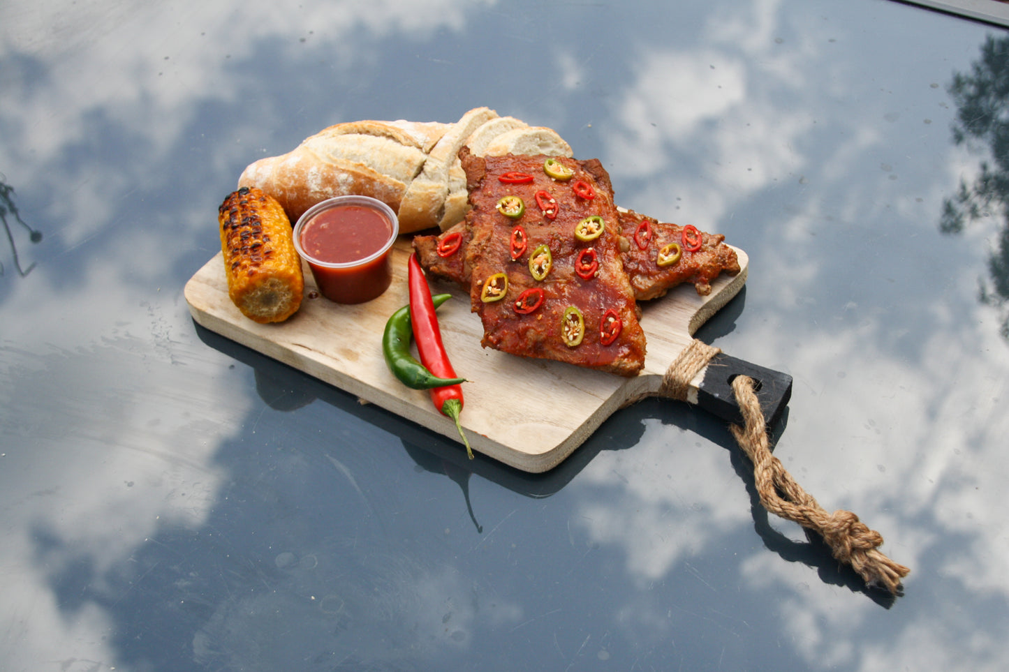 Sparerib Extreme Spicy [18+] incl. extra bakje marinade